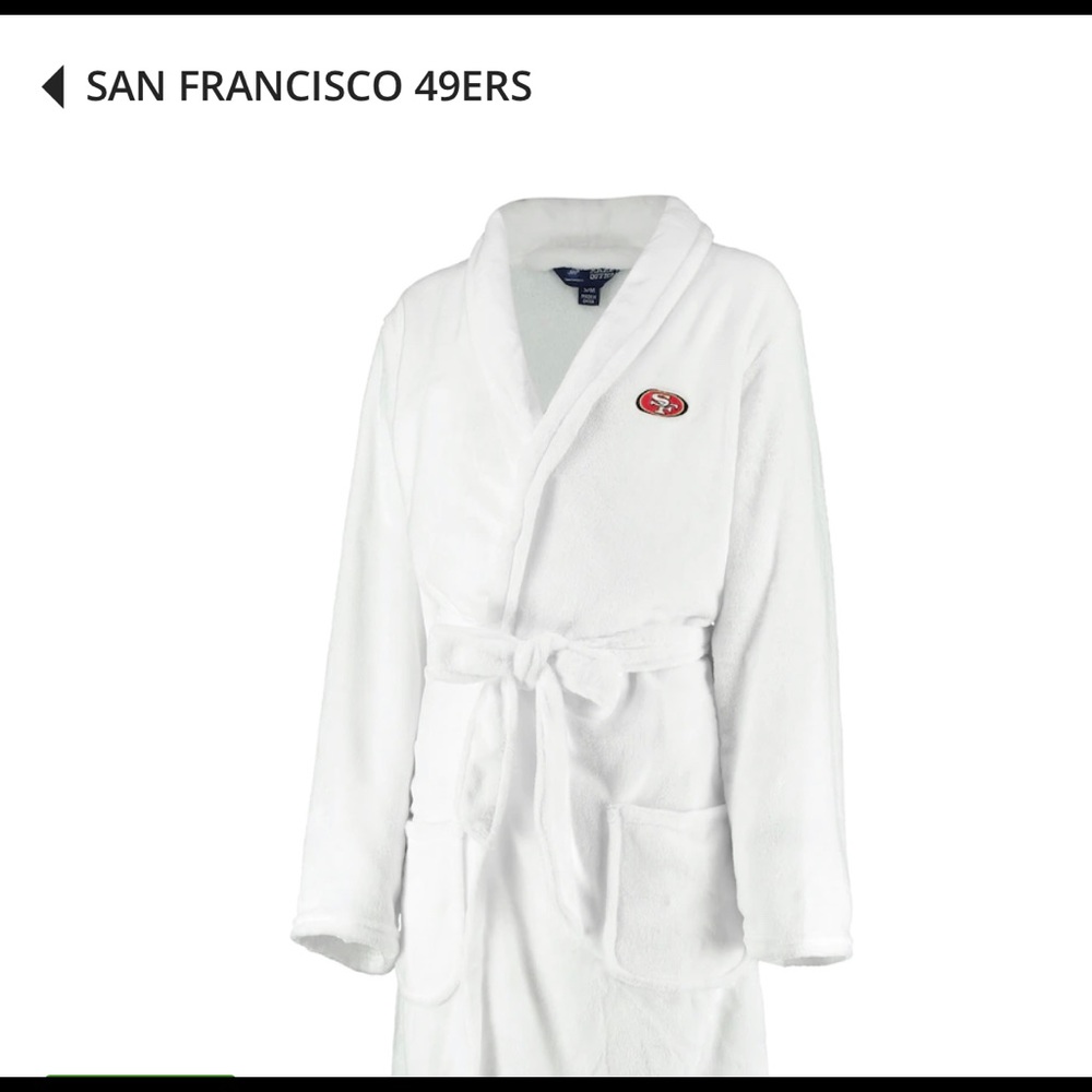 SF 49ers unisex bath robe